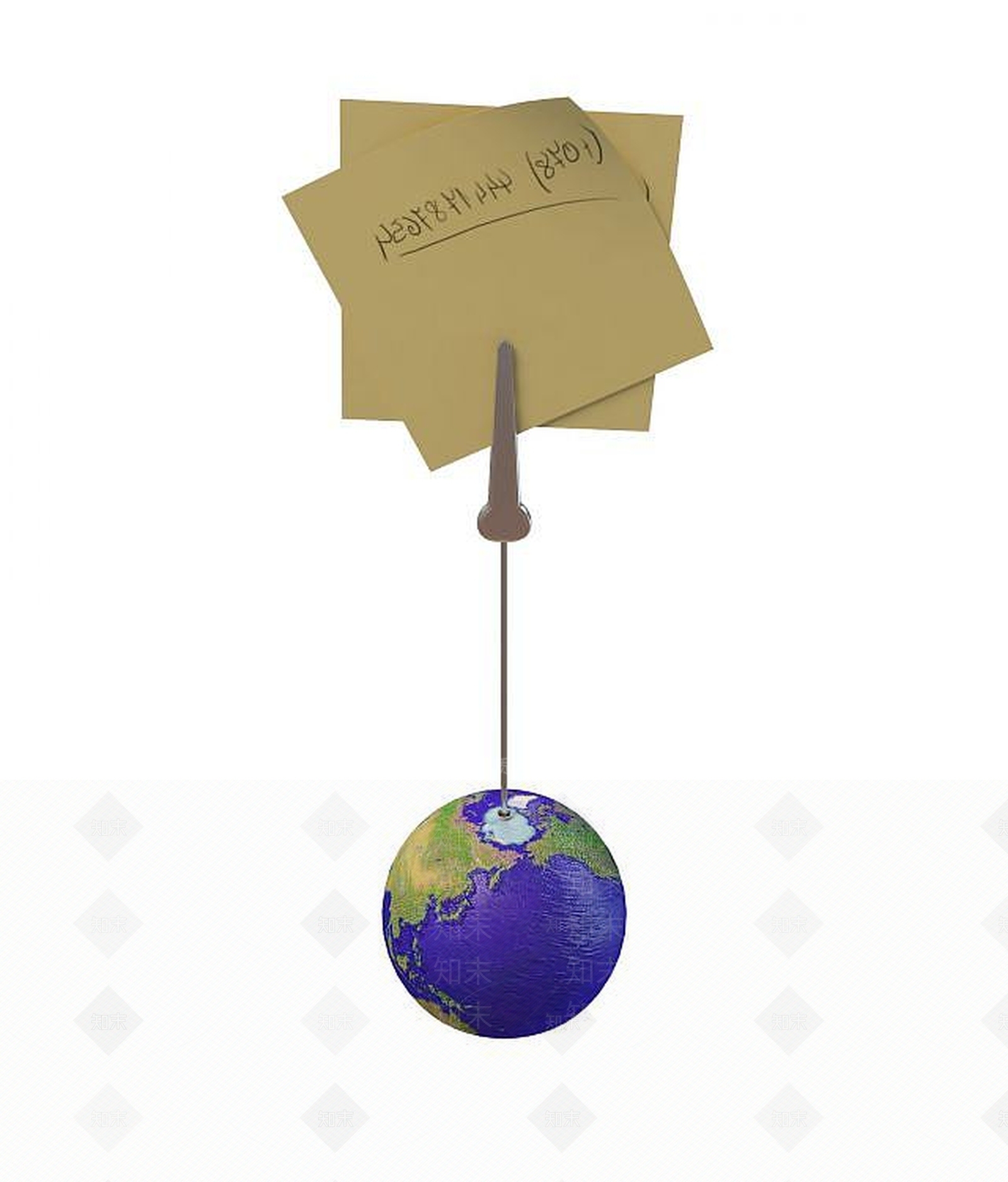现代便利贴3D模型下载【ID:1193551831】