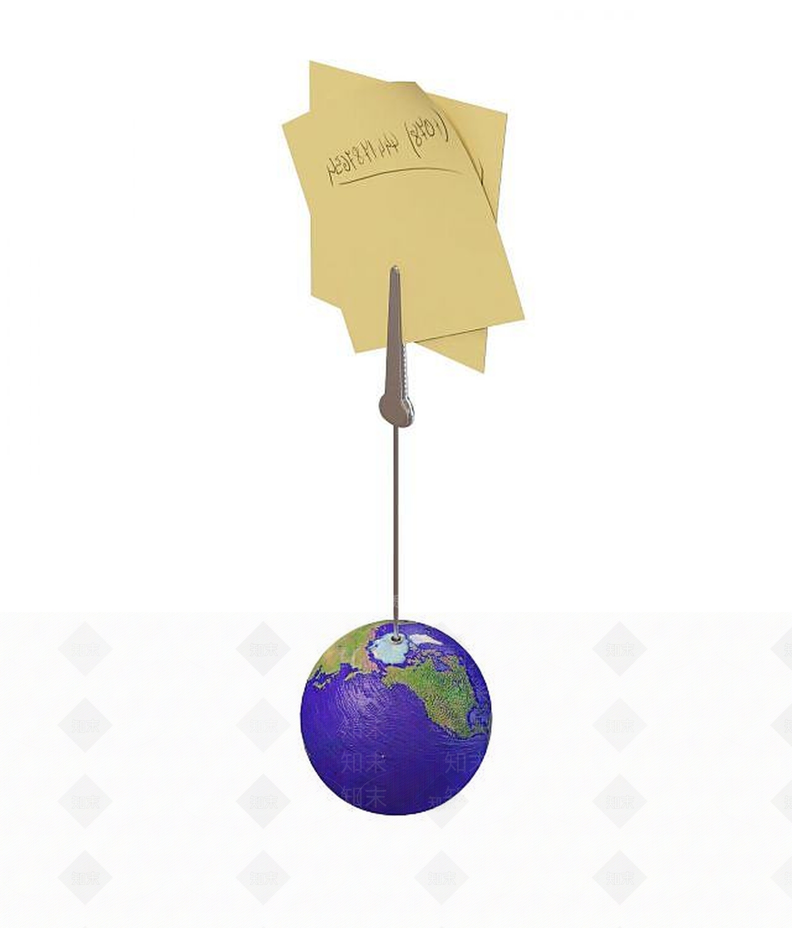 现代便利贴3D模型下载【ID:1193551831】