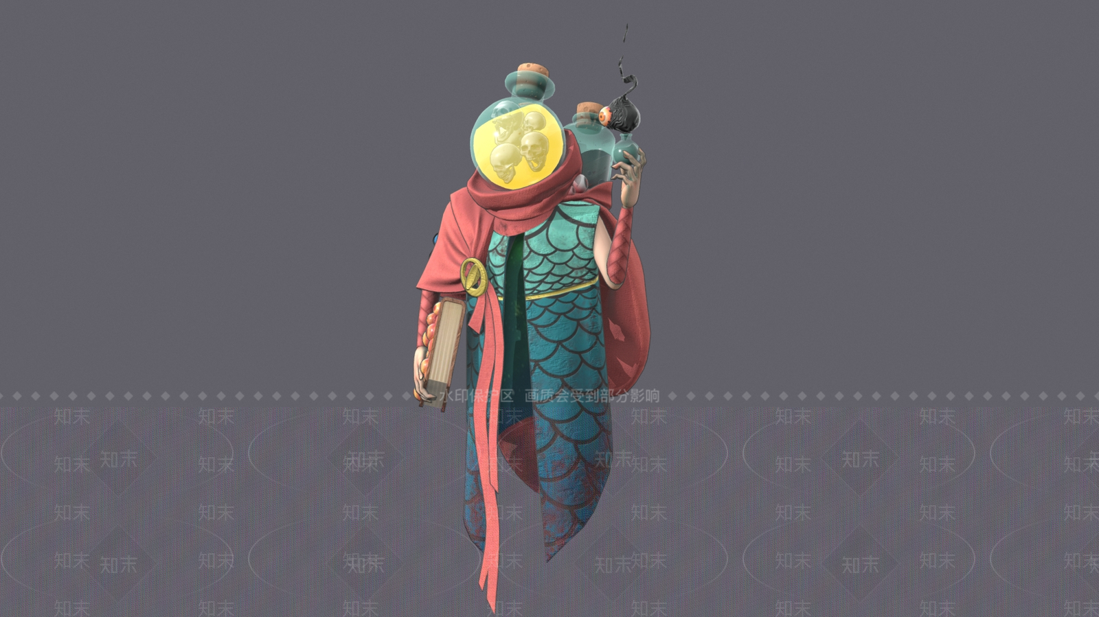 虚拟人物3D模型下载【ID:1193552782】