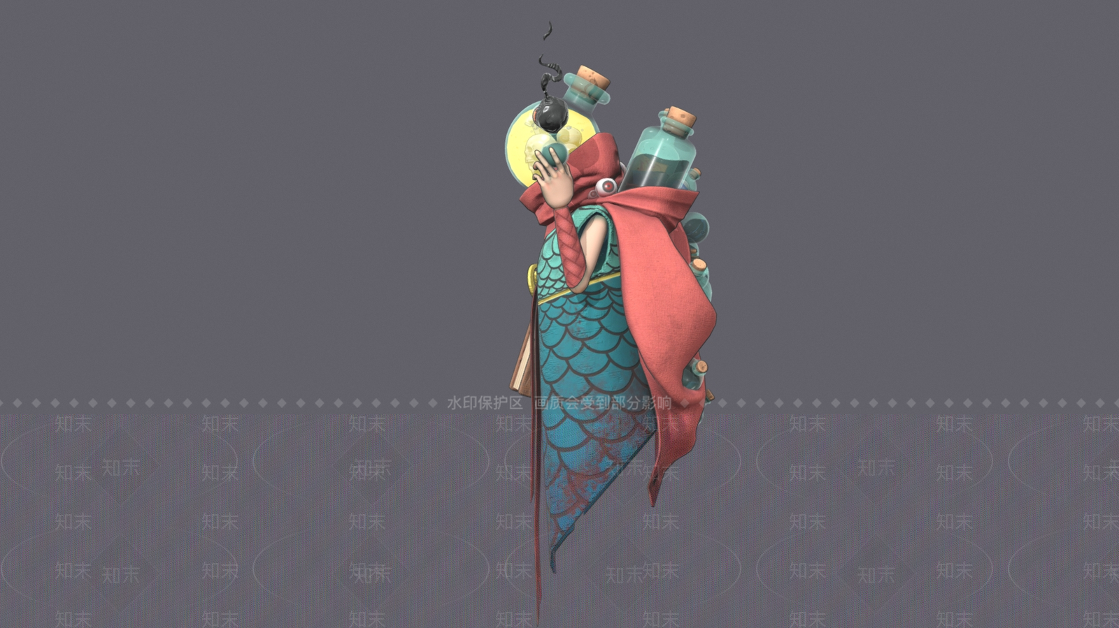 虚拟人物3D模型下载【ID:1193552782】