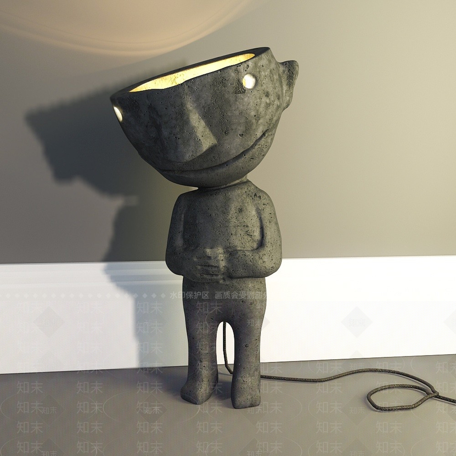 现代灯具3D模型下载【ID:1193559576】