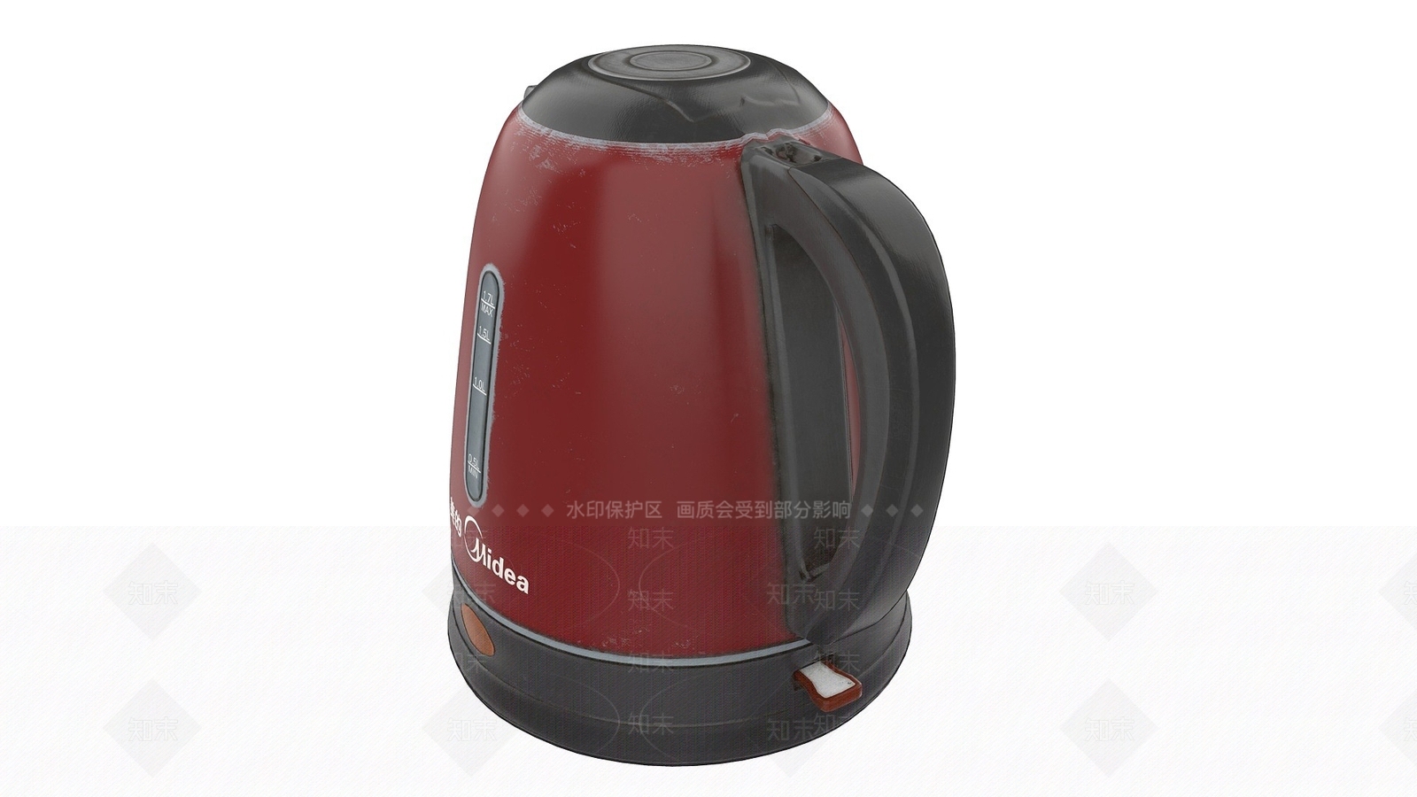 现代电热水壶3D模型下载【ID:1193563802】