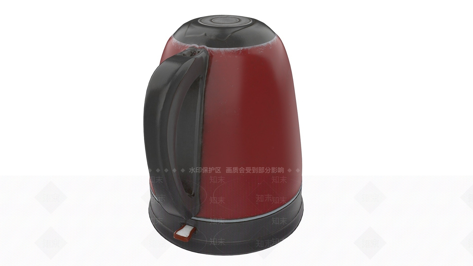 现代电热水壶3D模型下载【ID:1193563802】