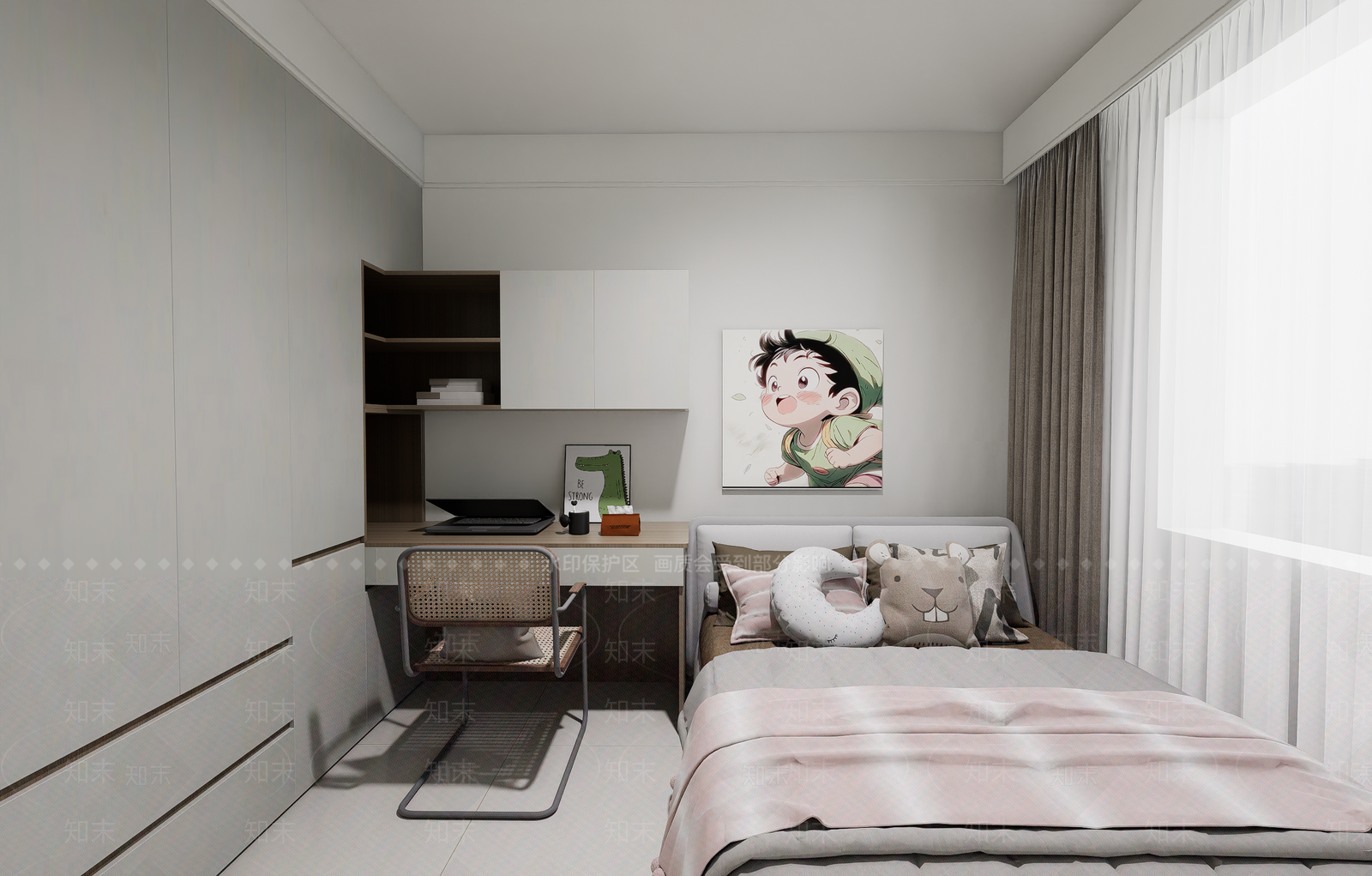 现代家居客厅SU模型下载【ID:1193686834】