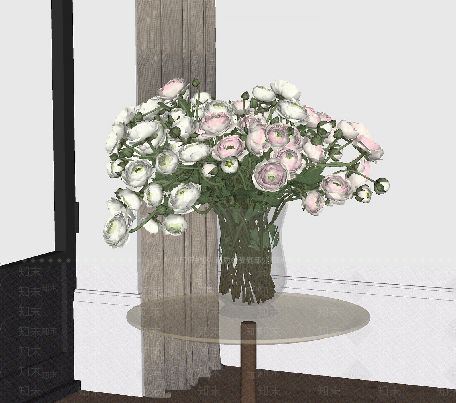 现代花瓶SU模型下载【ID:1193568706】