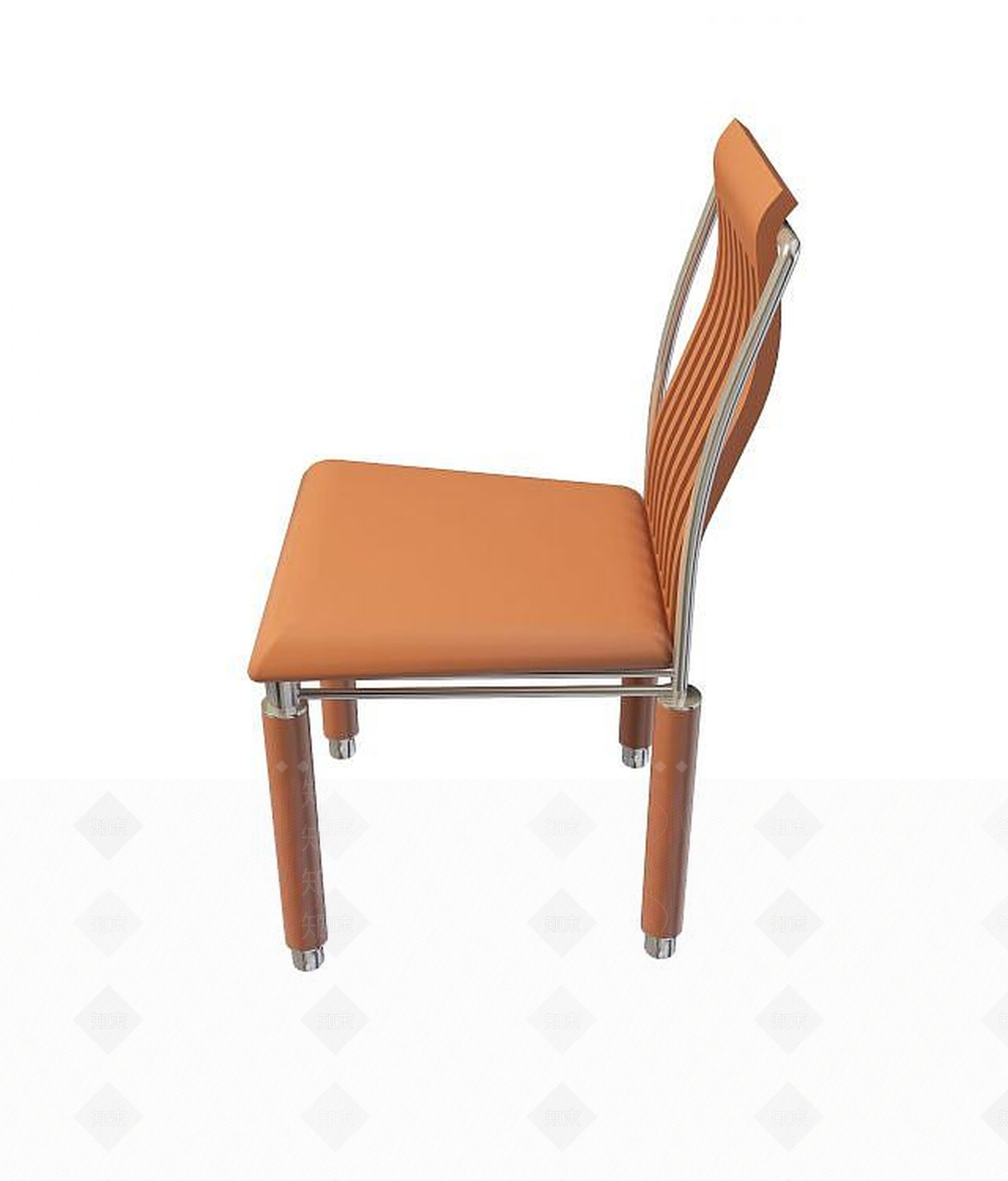 中式卡其色椅子3D模型下载【ID:1193569586】