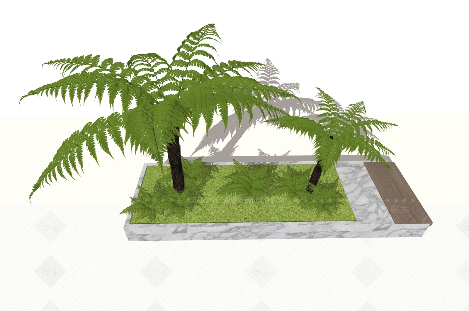 灌木SU模型下载【ID:1193574562】