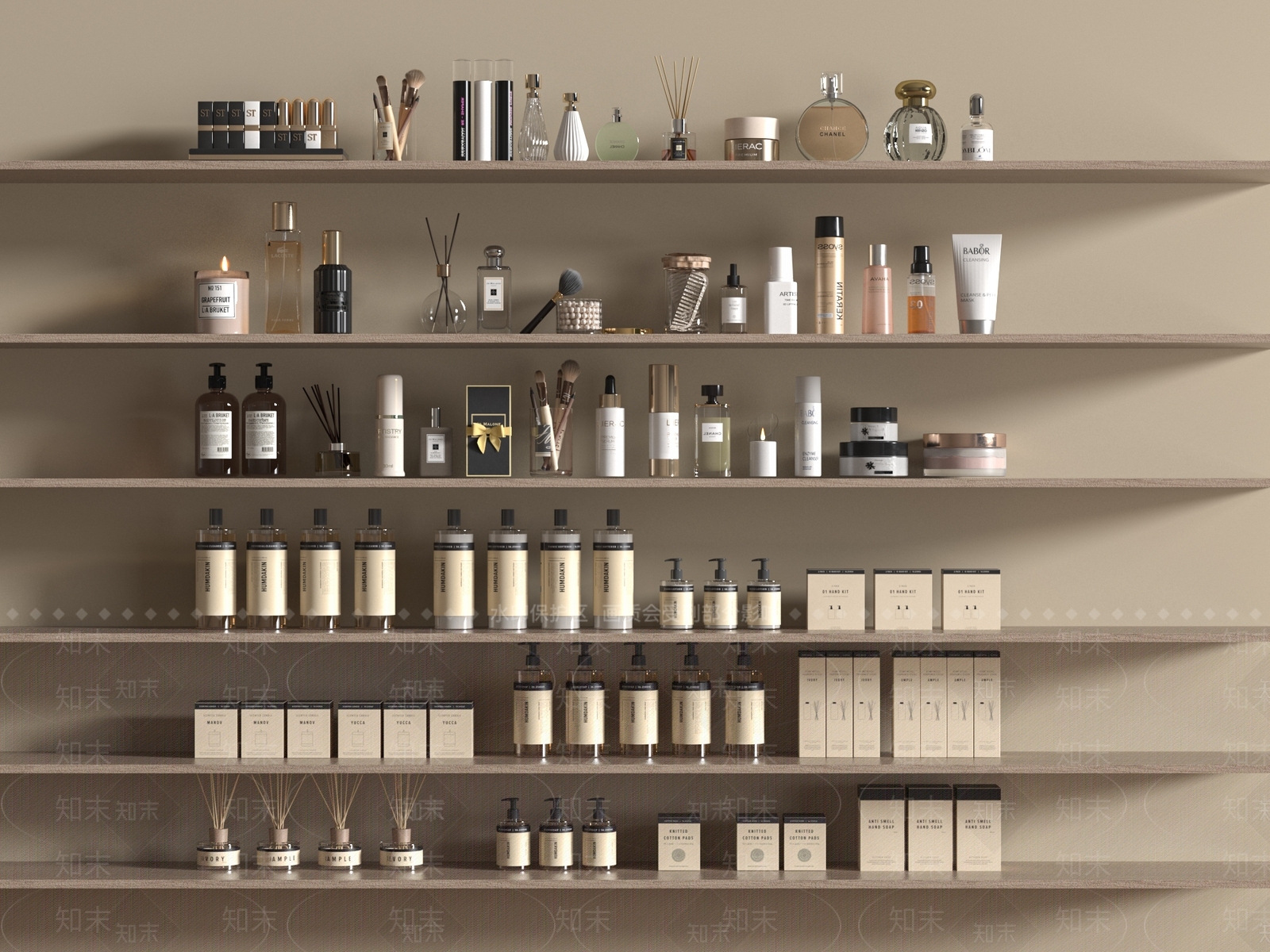 化妆品3D模型下载【ID:1193585104】