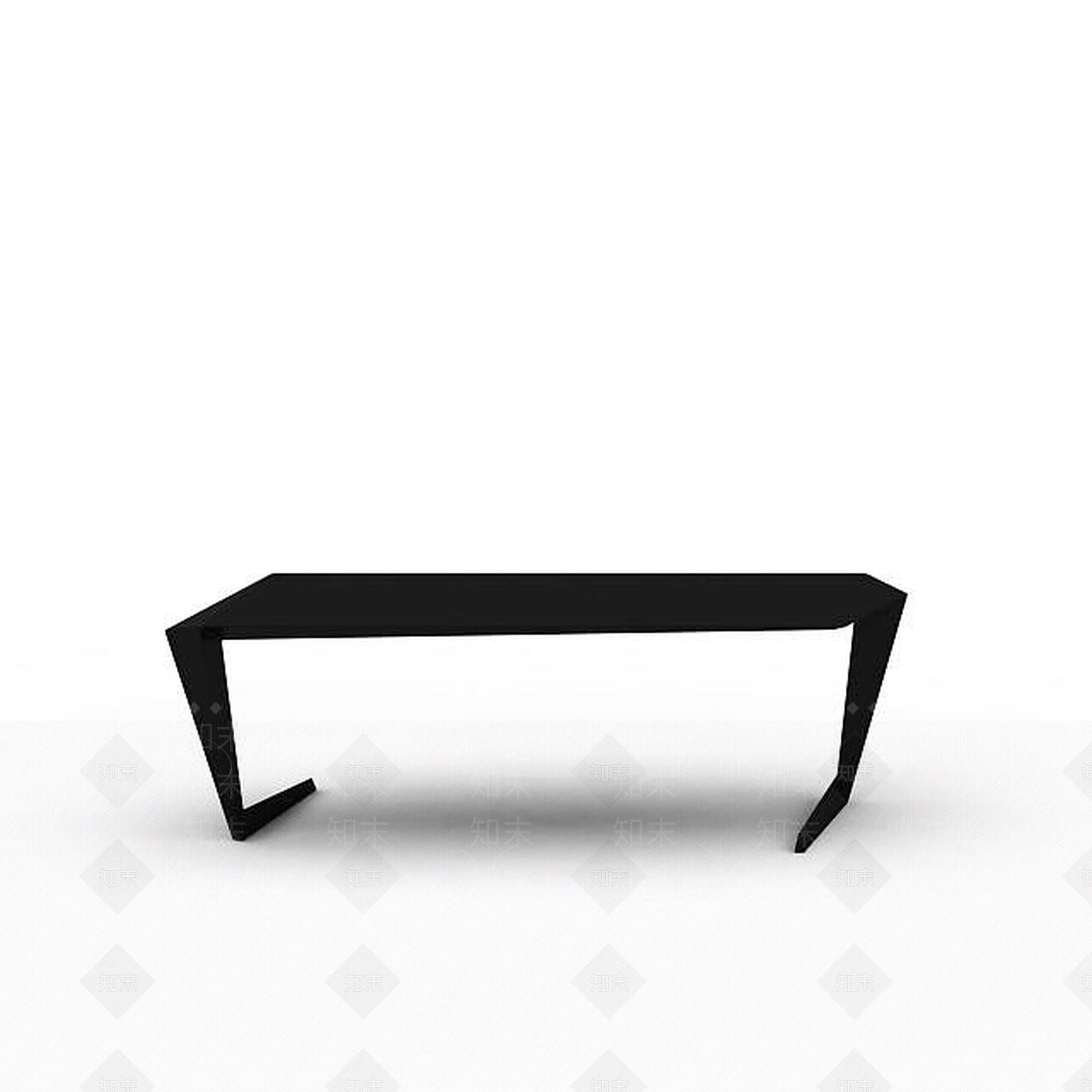 现代书桌3D模型下载【ID:1199053774】