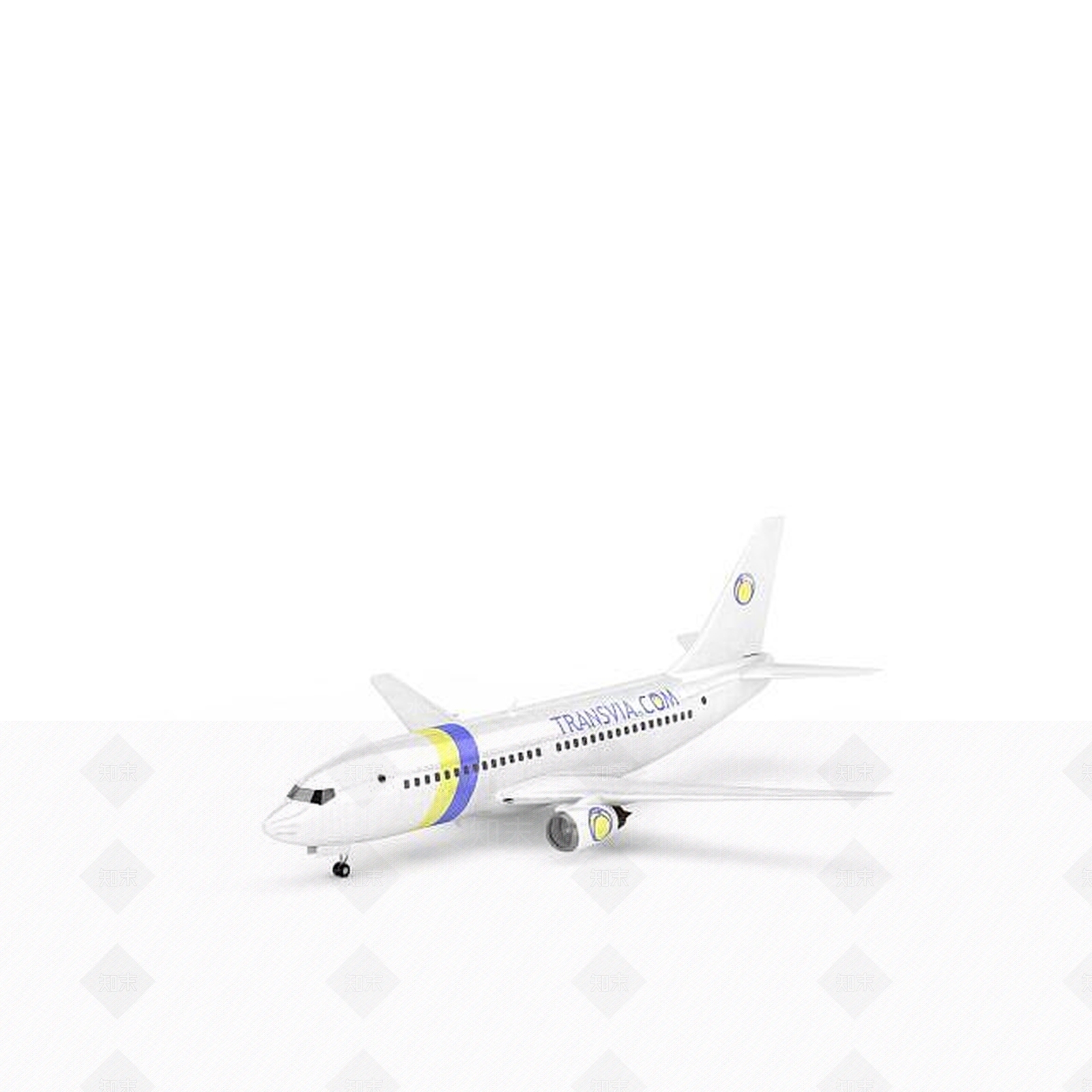 现代飞机3D模型下载【ID:1199061280】