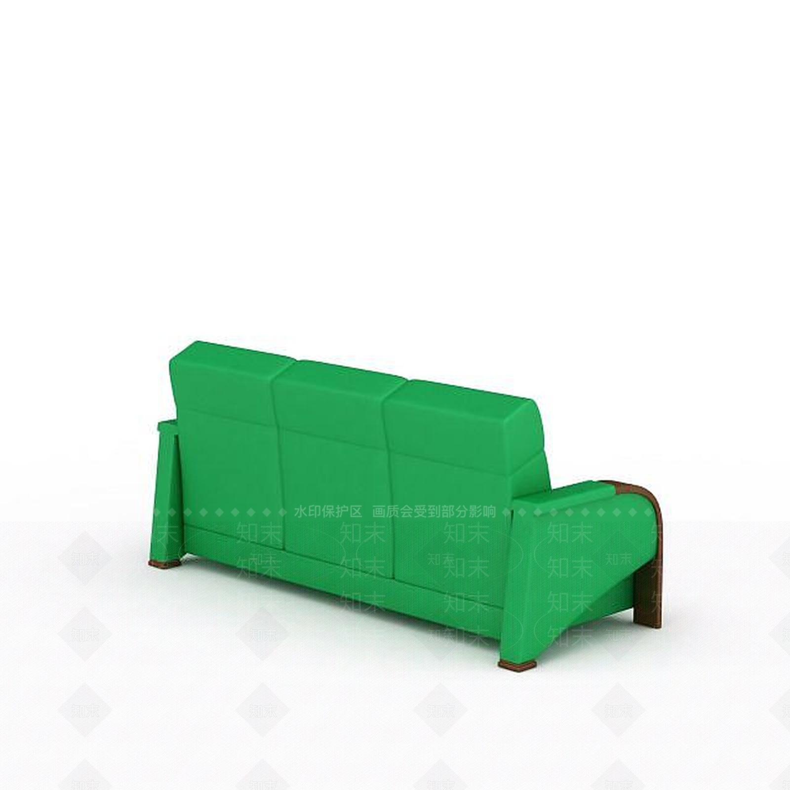 现代双人沙发3D模型下载【ID:1193590694】