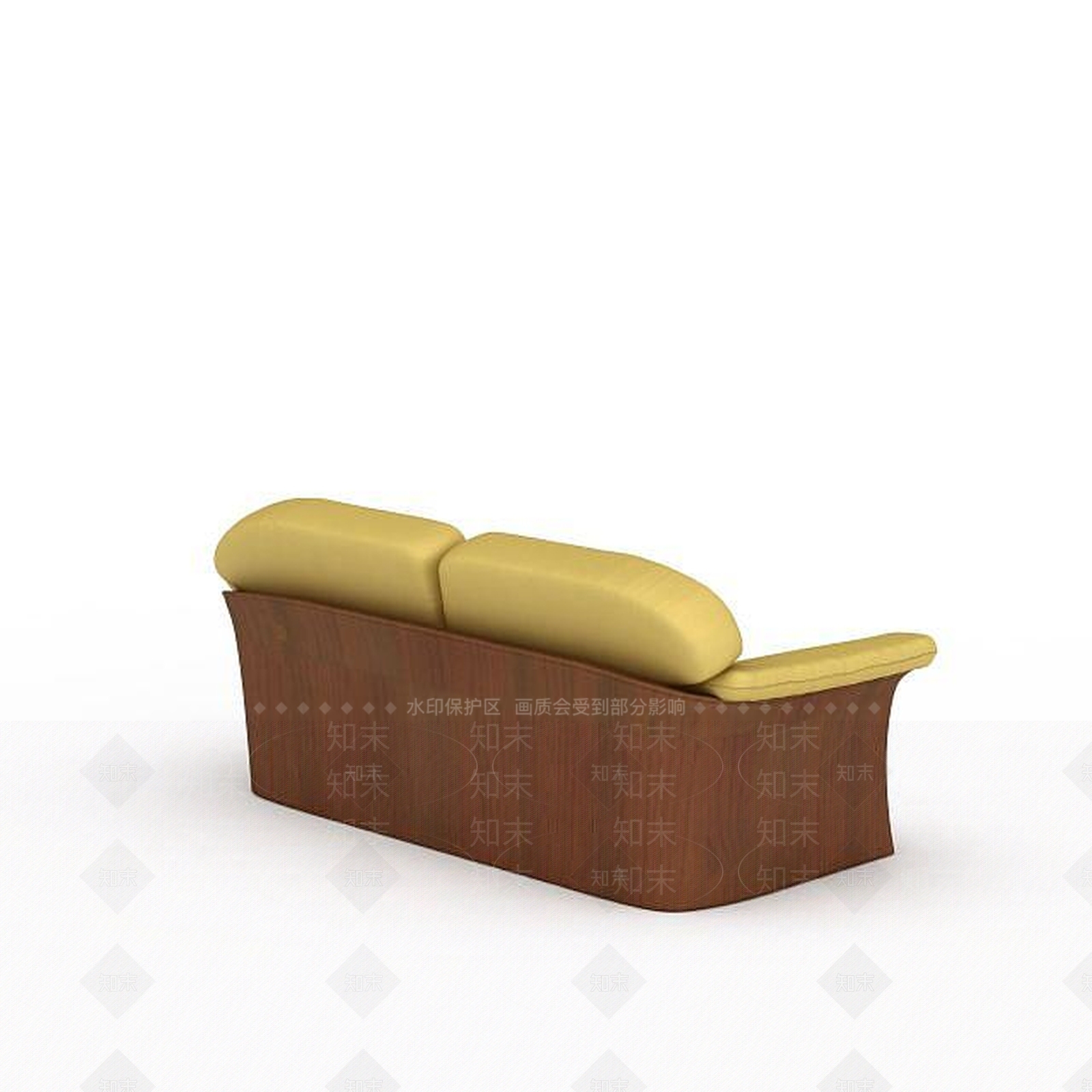 现代双人沙发3D模型下载【ID:1193590707】