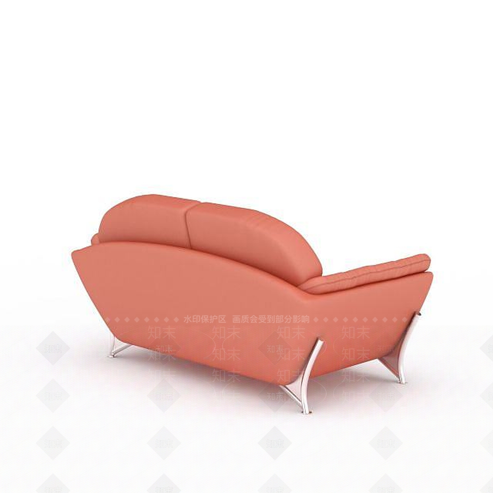 现代双人沙发3D模型下载【ID:1193590849】