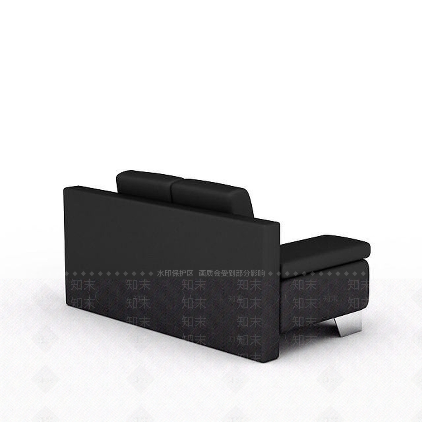现代双人沙发3D模型下载【ID:1193590929】
