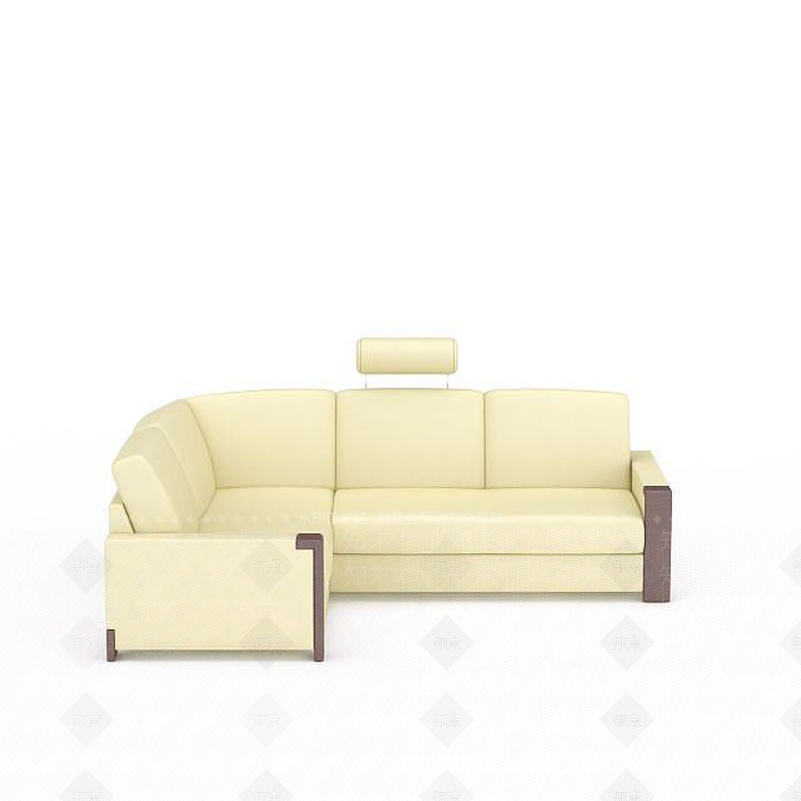 现代双人沙发3D模型下载【ID:1193591203】