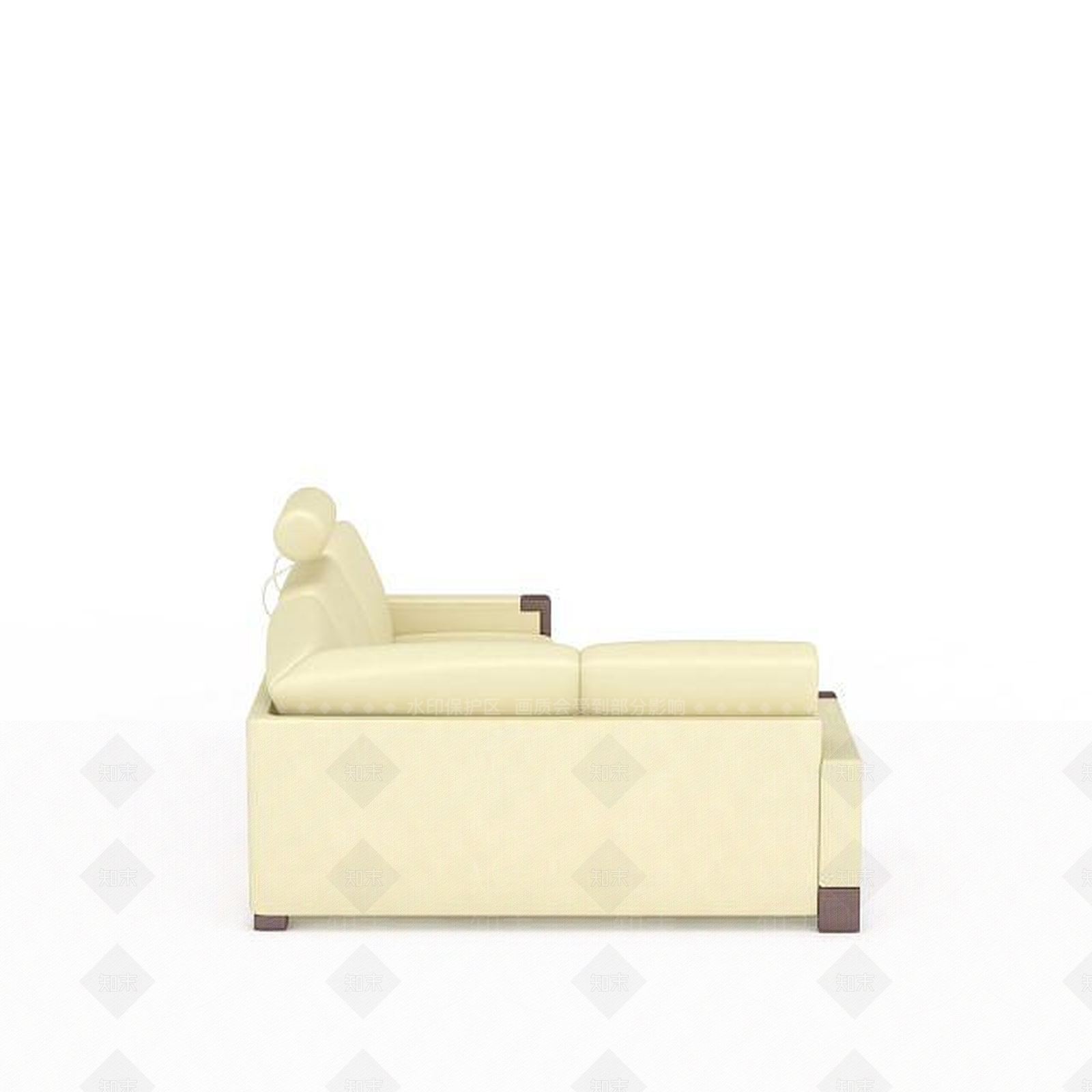 现代双人沙发3D模型下载【ID:1193591203】