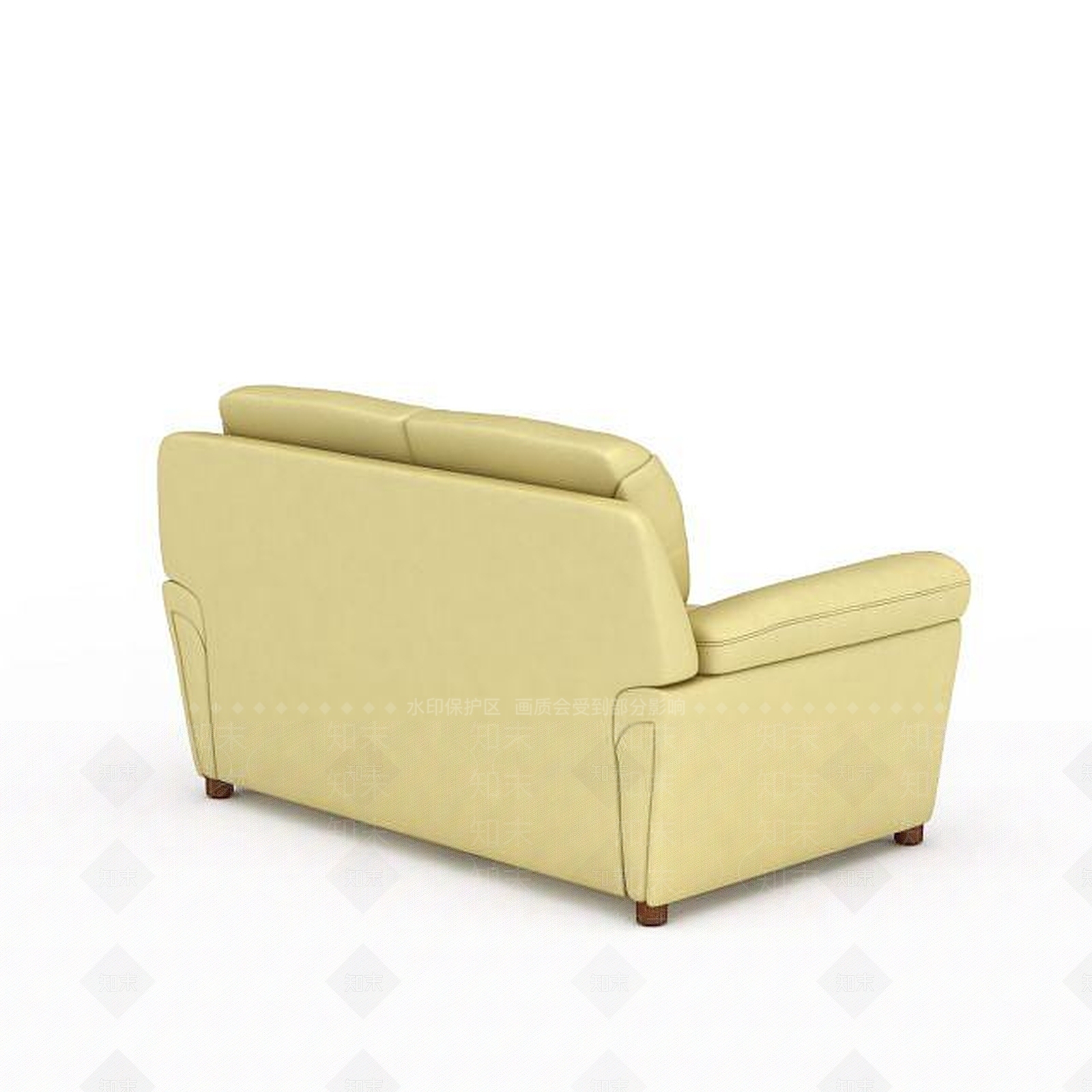 现代双人沙发3D模型下载【ID:1193591218】