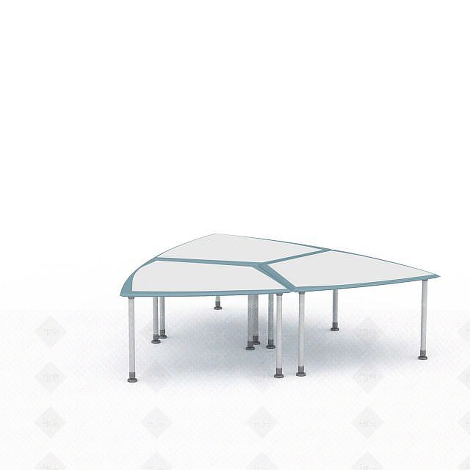 现代书桌3D模型下载【ID:1199060298】