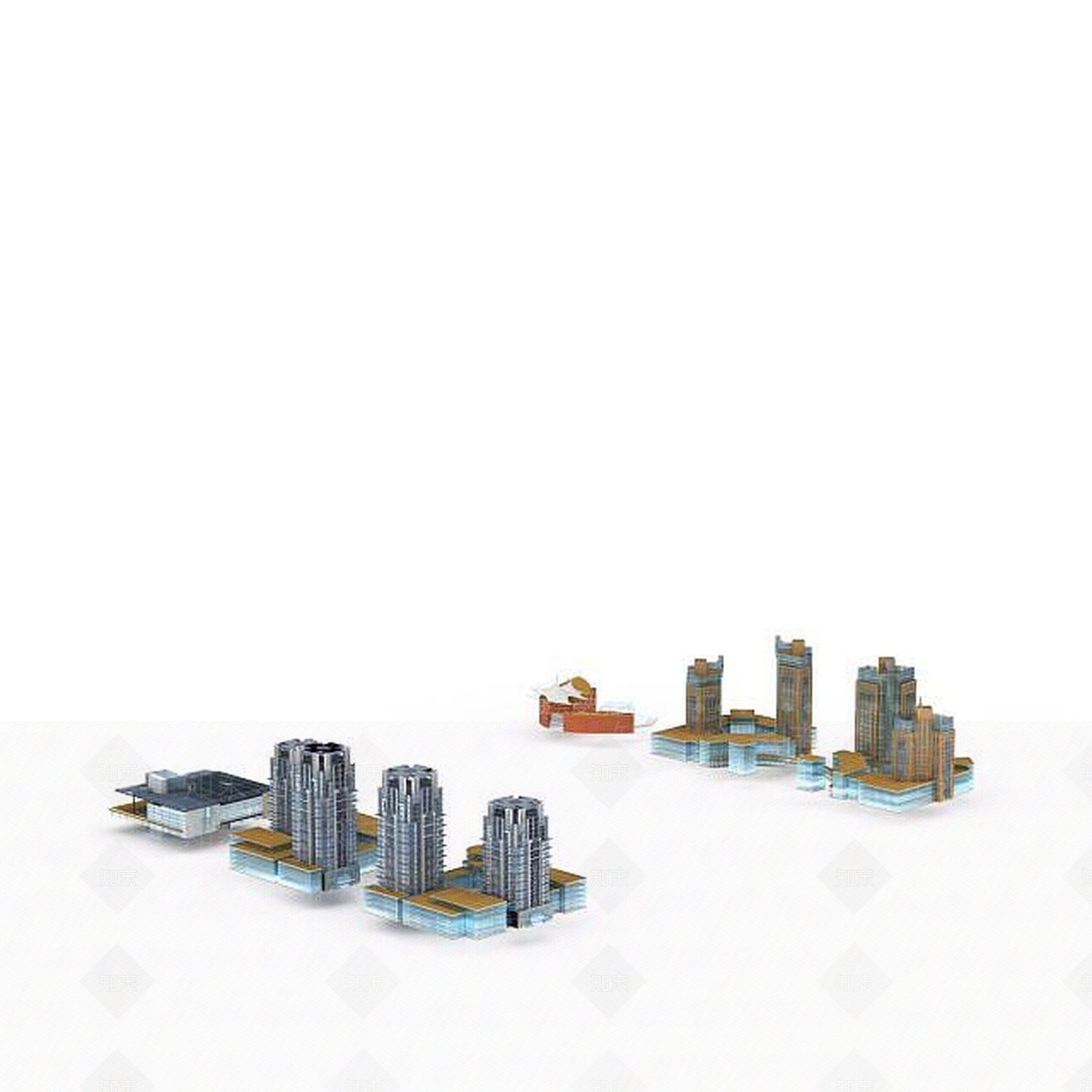 现代其他建筑外观3D模型下载【ID:1199052345】