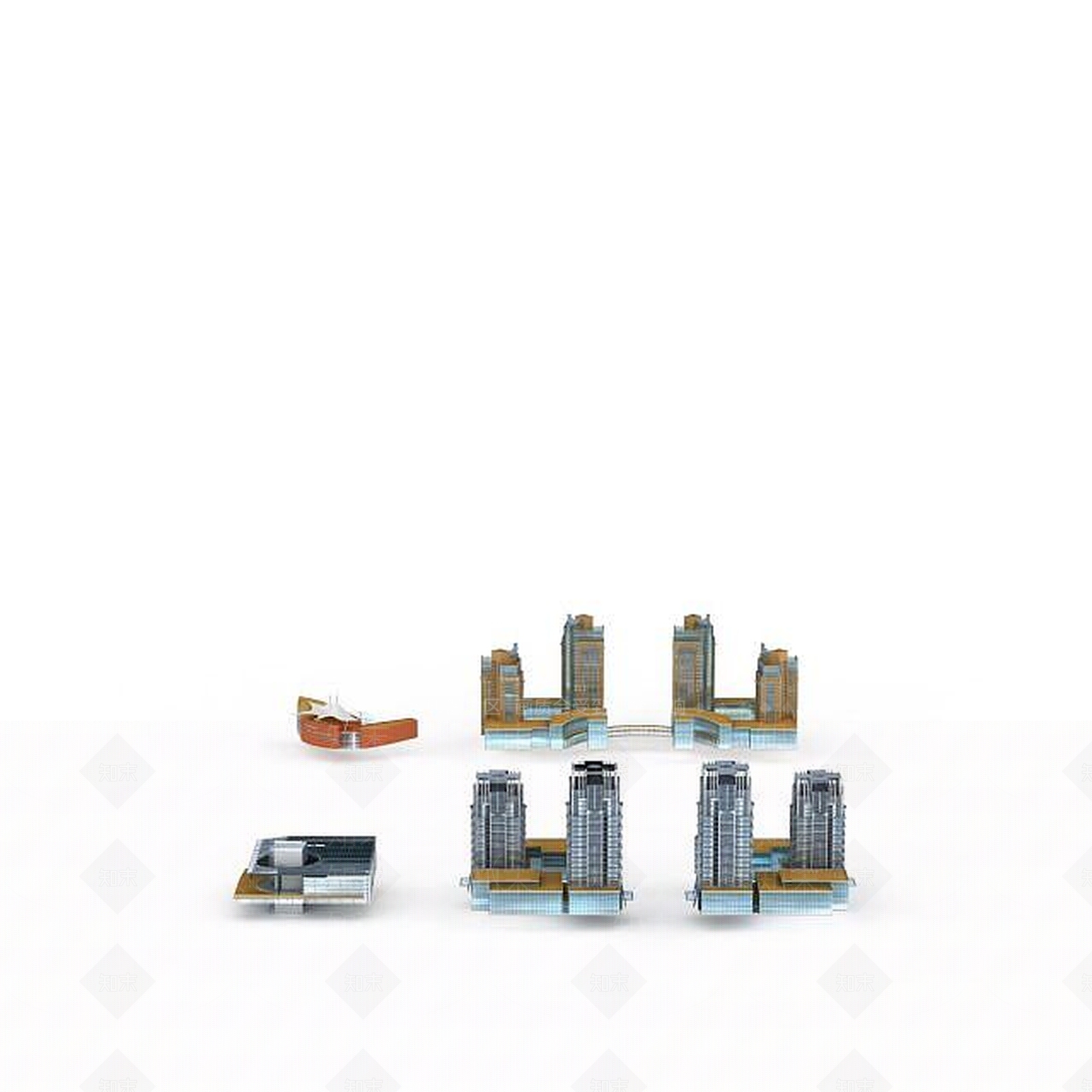 现代其他建筑外观3D模型下载【ID:1199052345】