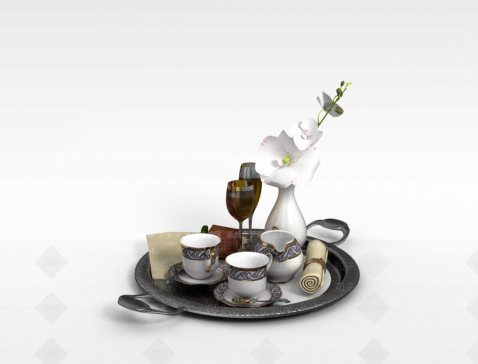 现代厨具3D模型下载【ID:1193595622】