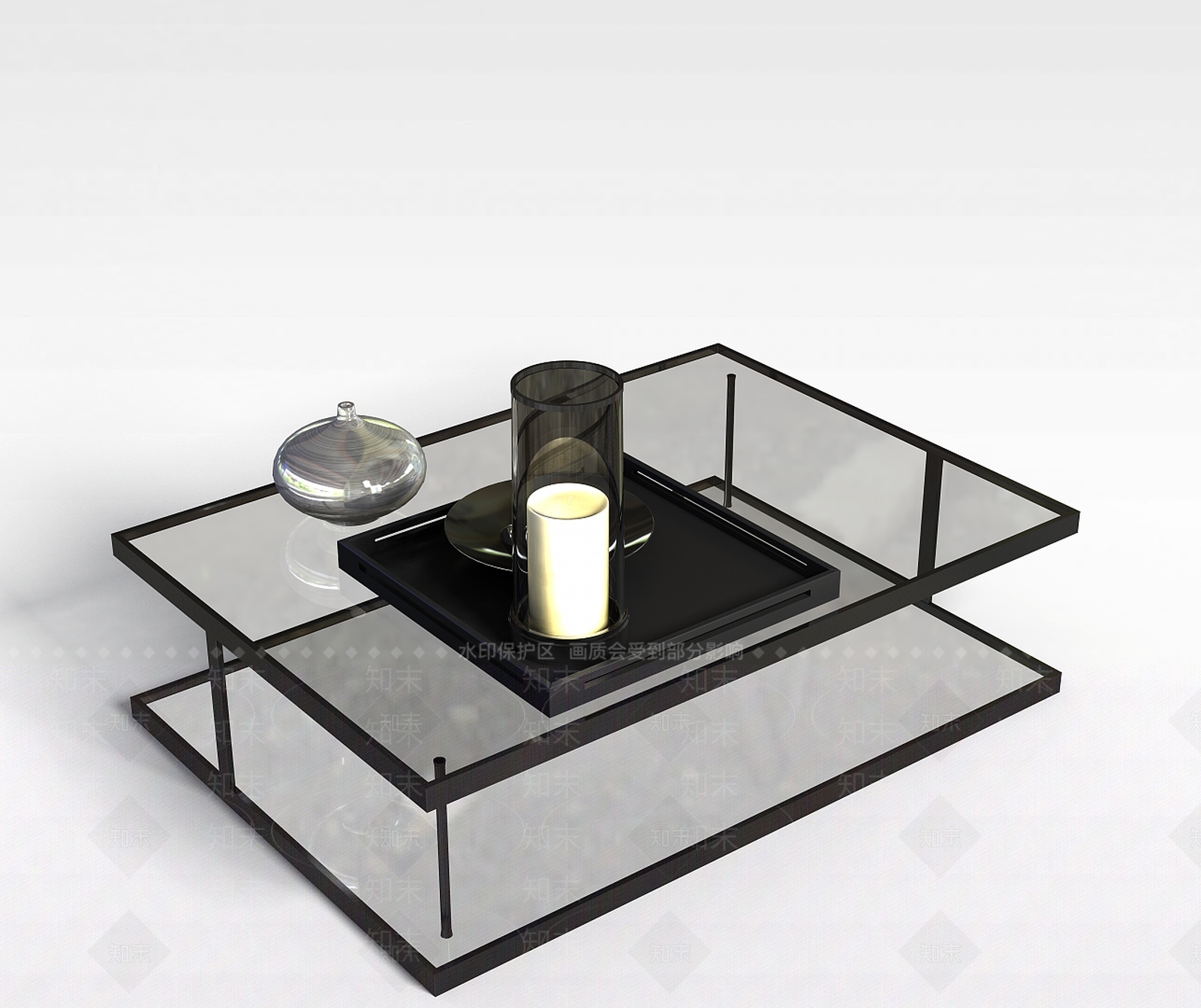 现代书桌3D模型下载【ID:1193598276】