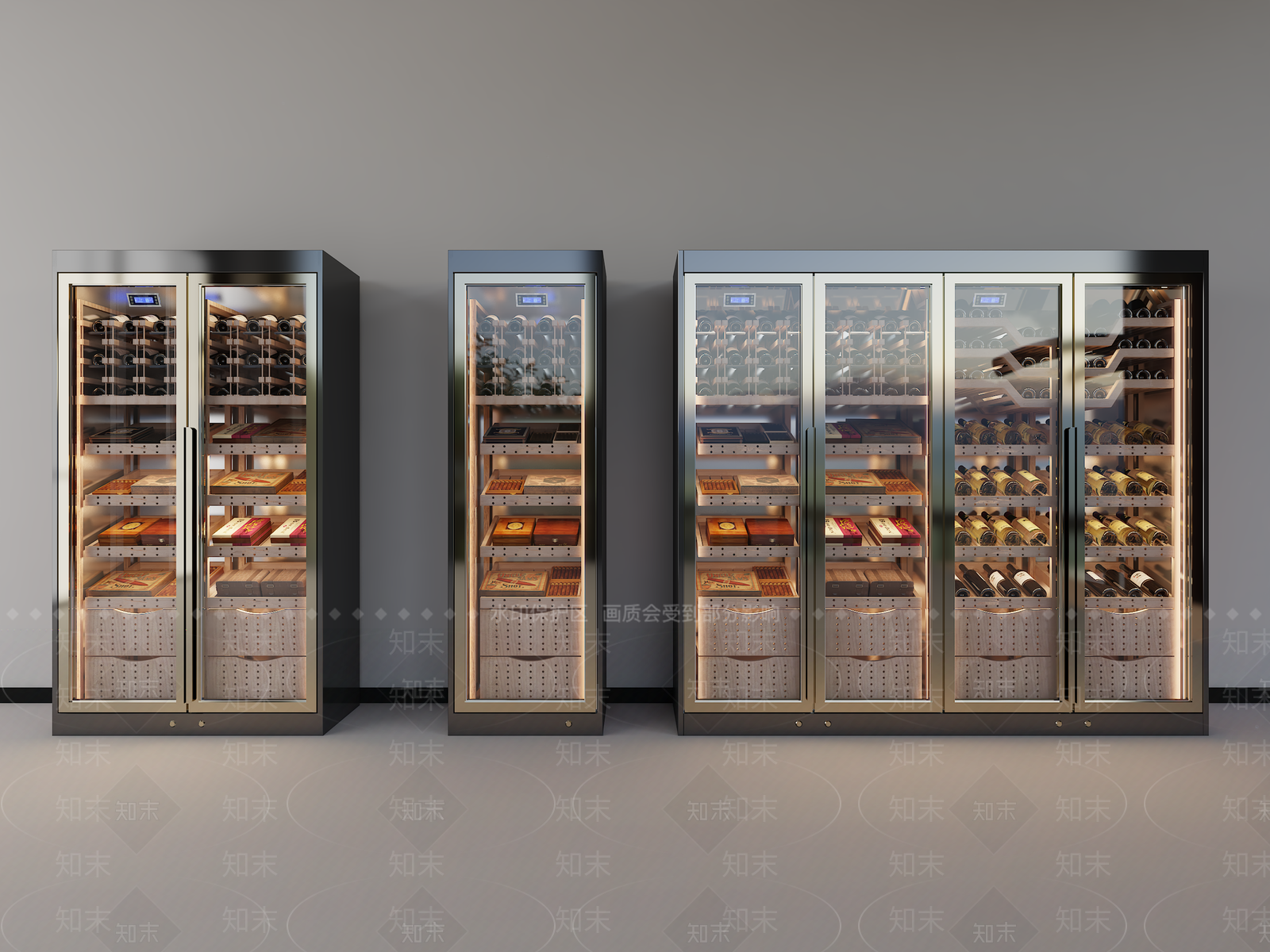 现代简约酒吧3D模型下载【ID:1193610595】