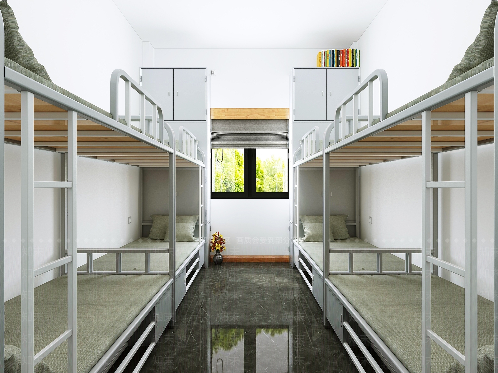 现代宿舍3D模型下载【ID:1193611548】