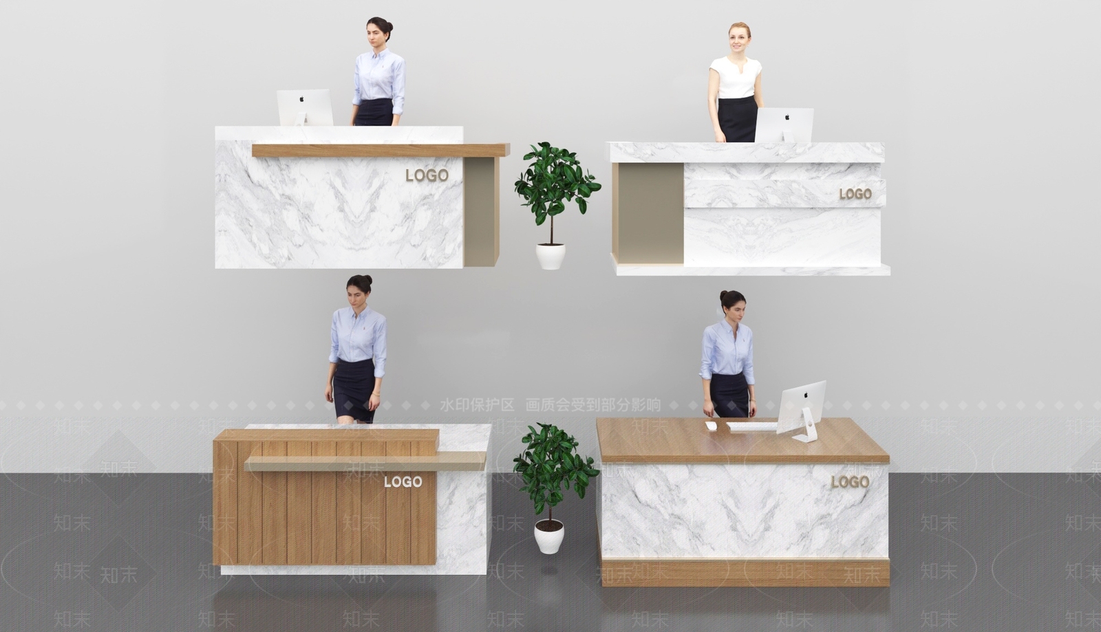 展示台SU模型下载【ID:1193615759】