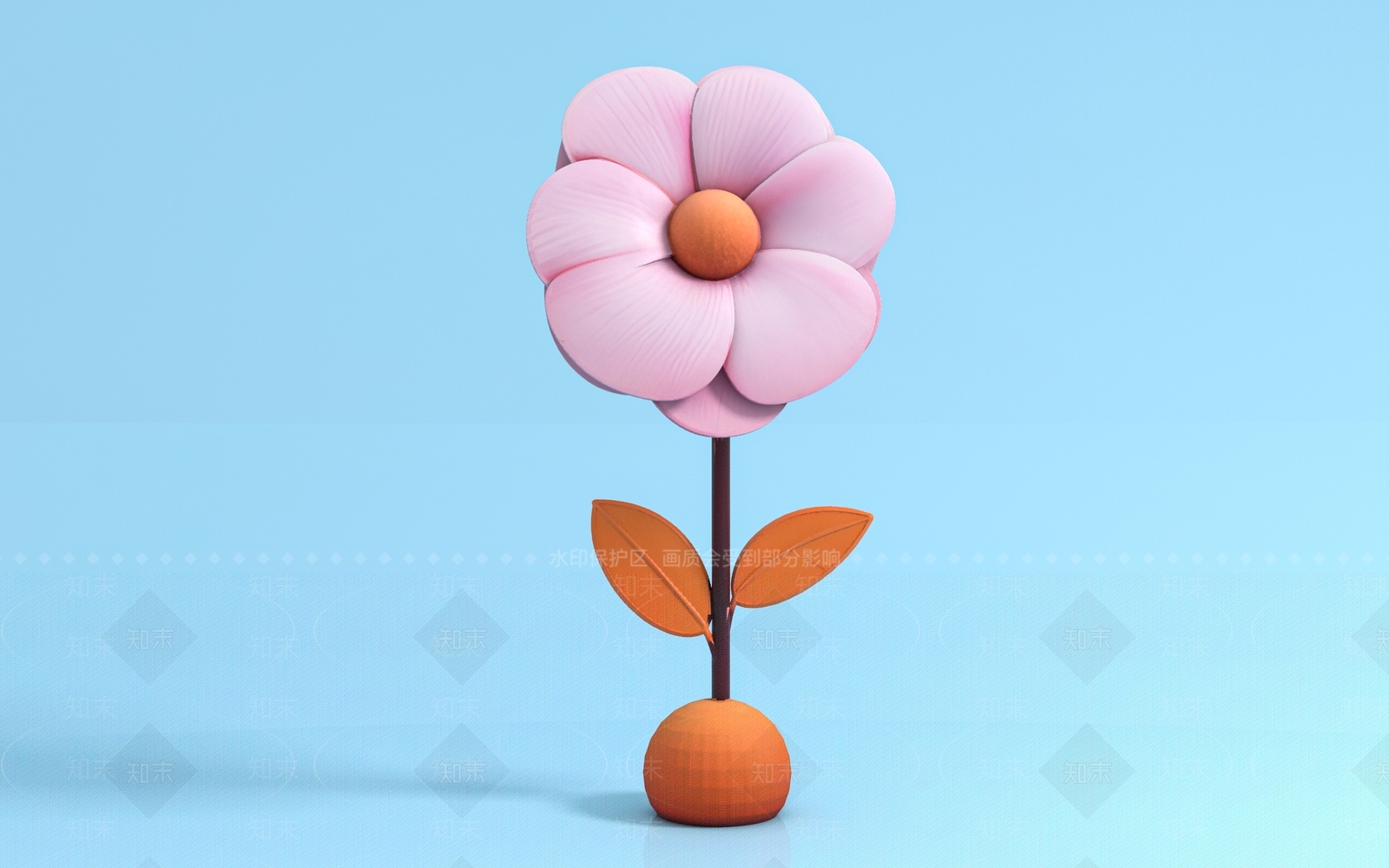 现代花艺3D模型下载【ID:1193621934】