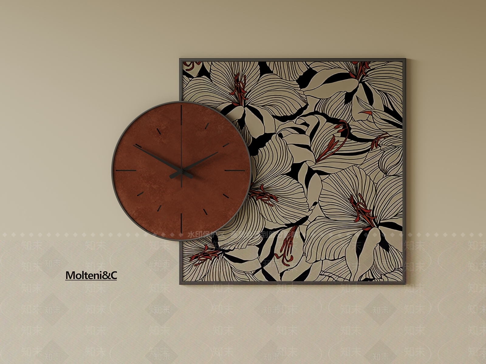 钟表3D模型下载【ID:1193629020】