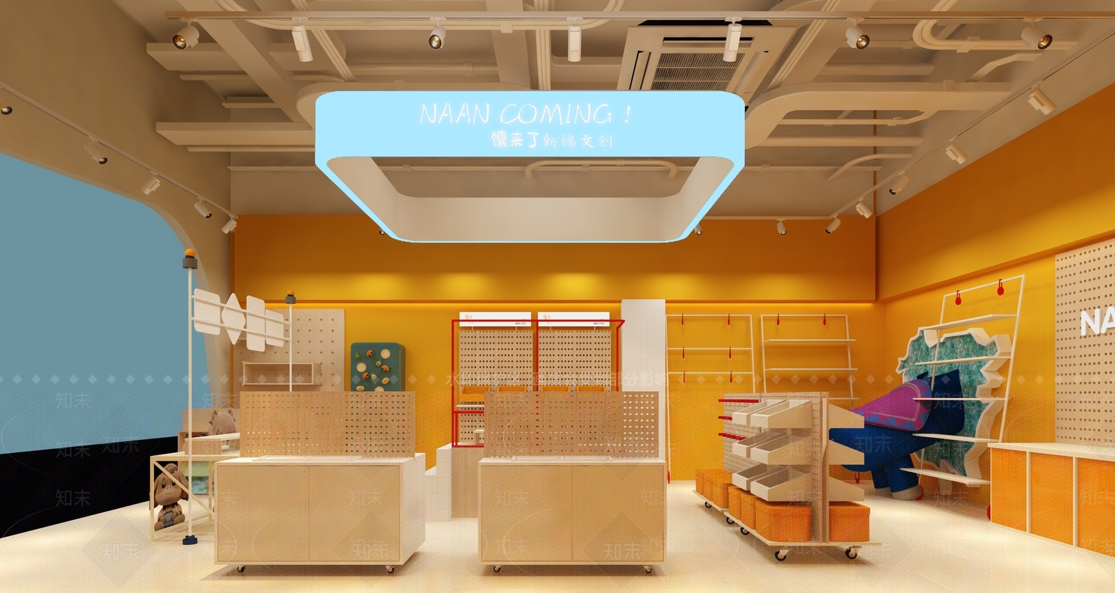 现代玩具礼品店3D模型下载【ID:1193638034】
