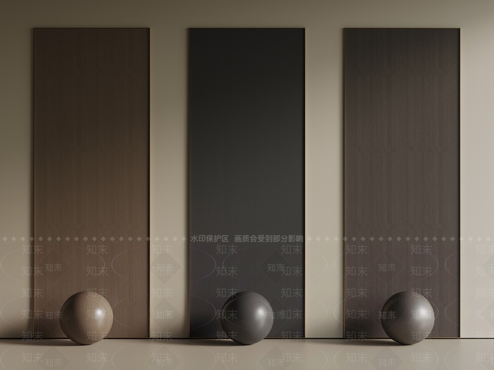 中古意式木饰面3D模型下载【ID:1193638370】