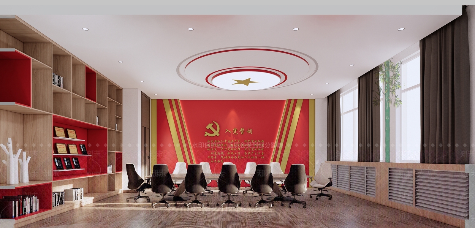 现代其他学校空间SU模型下载【ID:1193640252】
