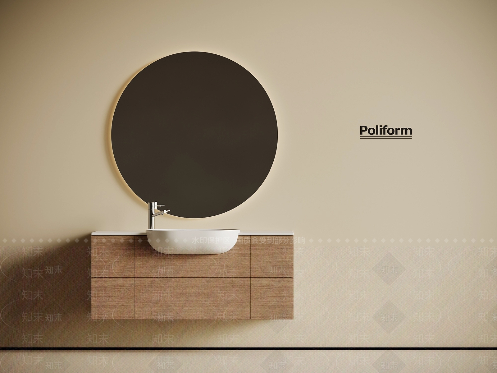 洗手台3D模型下载【ID:1193643692】