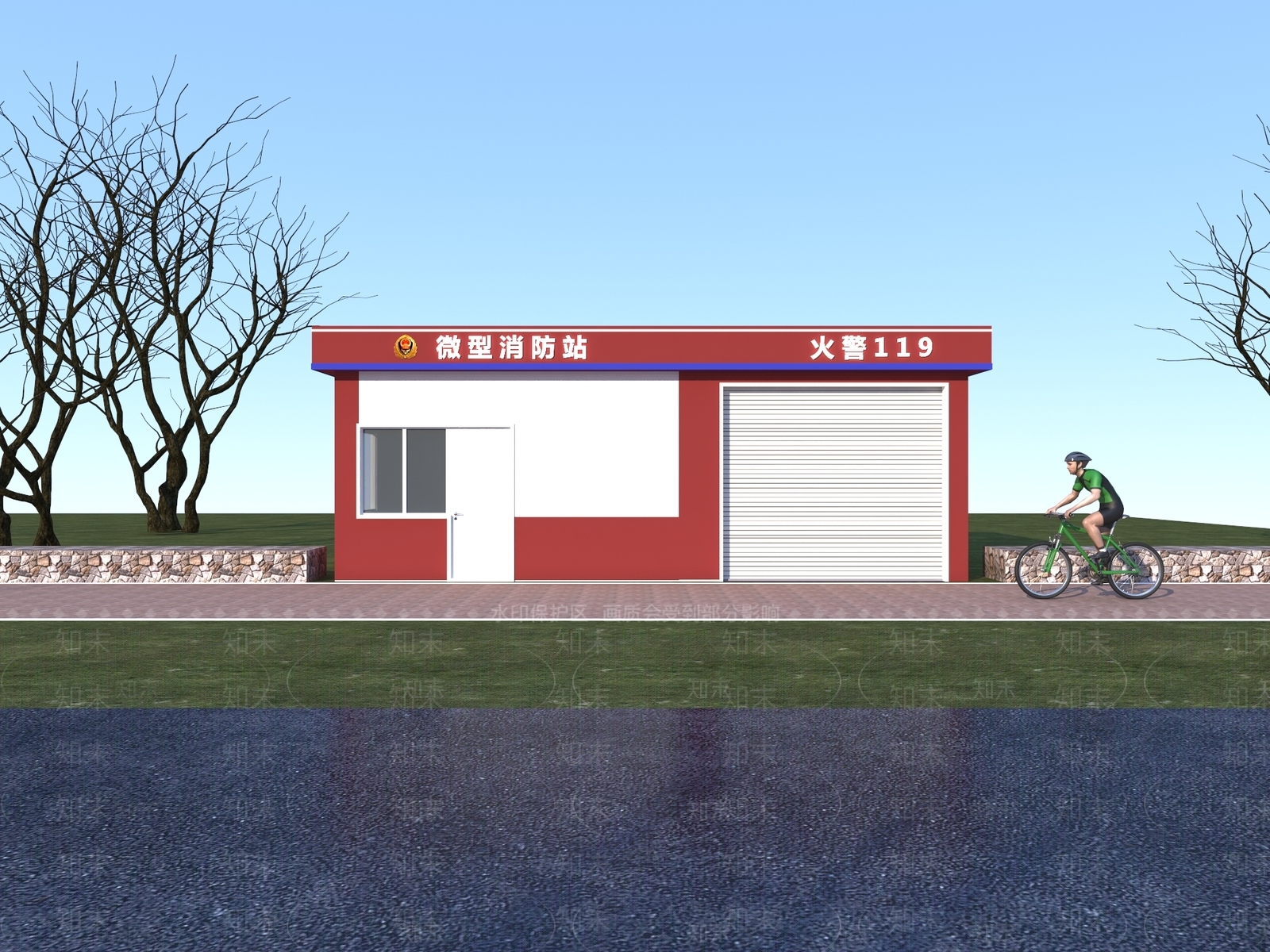 现代其他公共建筑3D模型下载【ID:1193647921】