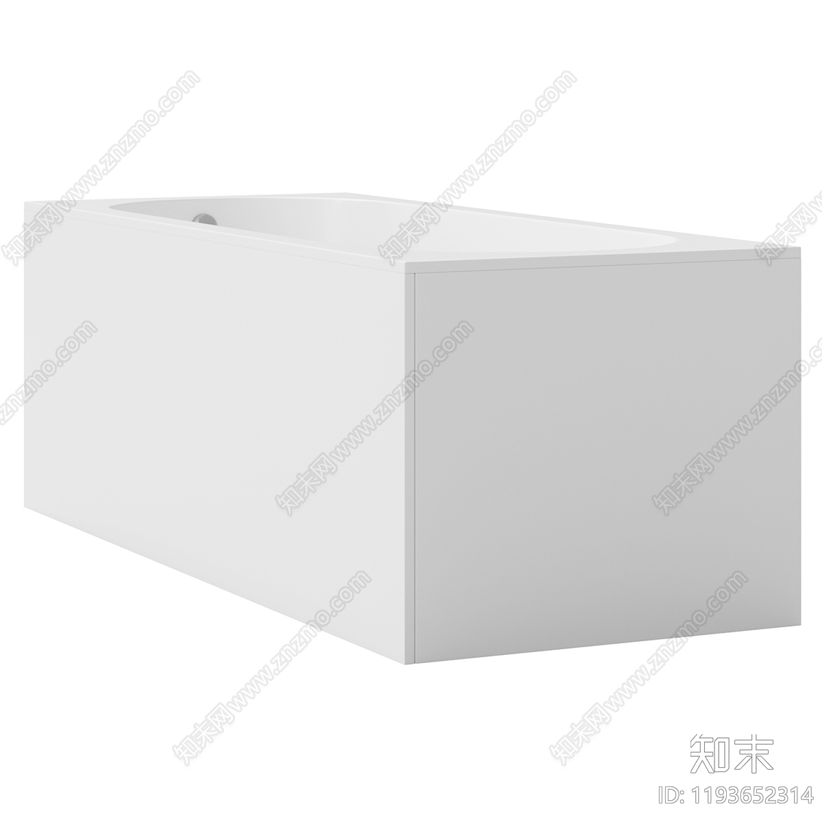 浴缸3D模型下载【ID:1193652314】