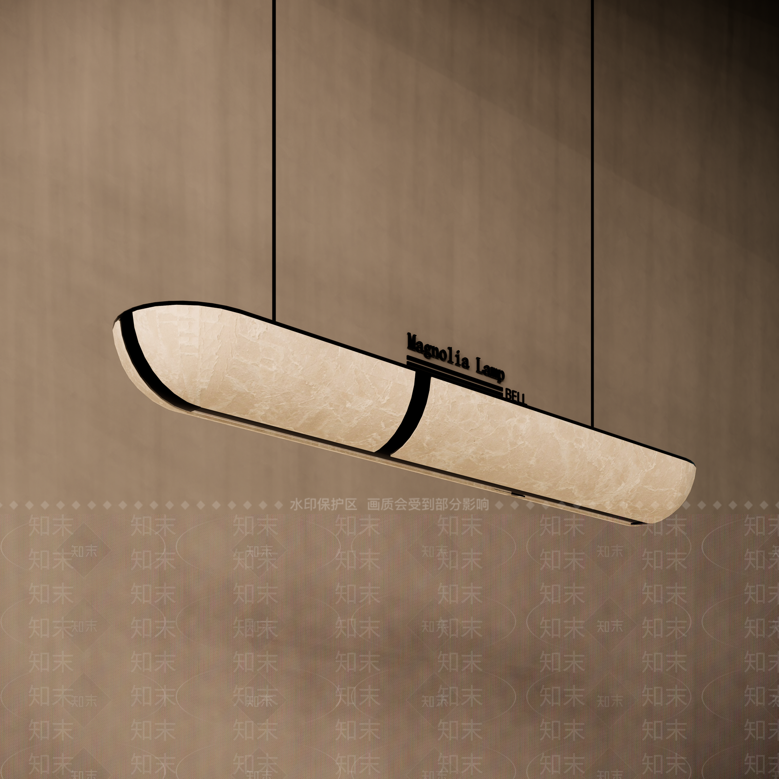 新中式复古餐厅吊灯SU模型下载【ID:1193653810】