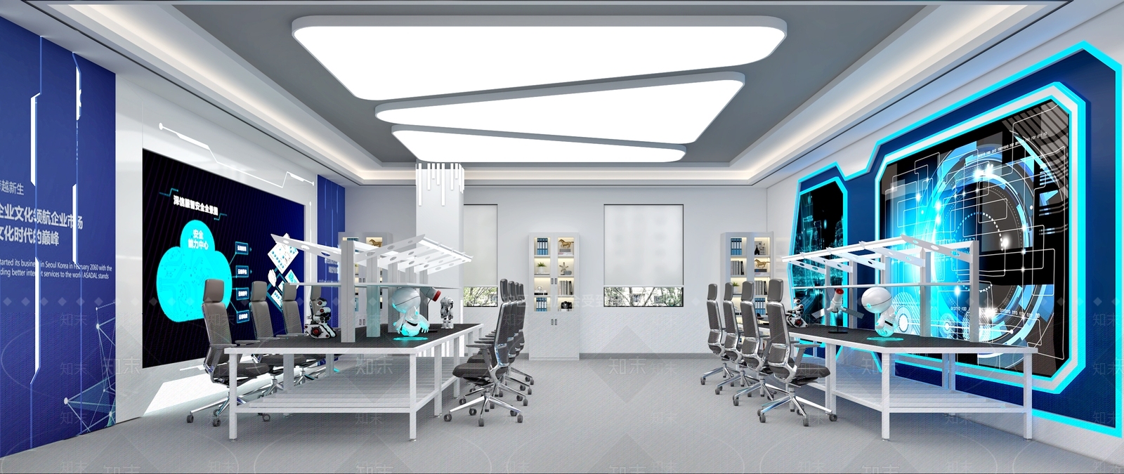 现代轻奢报告厅3D模型下载【ID:1193655117】