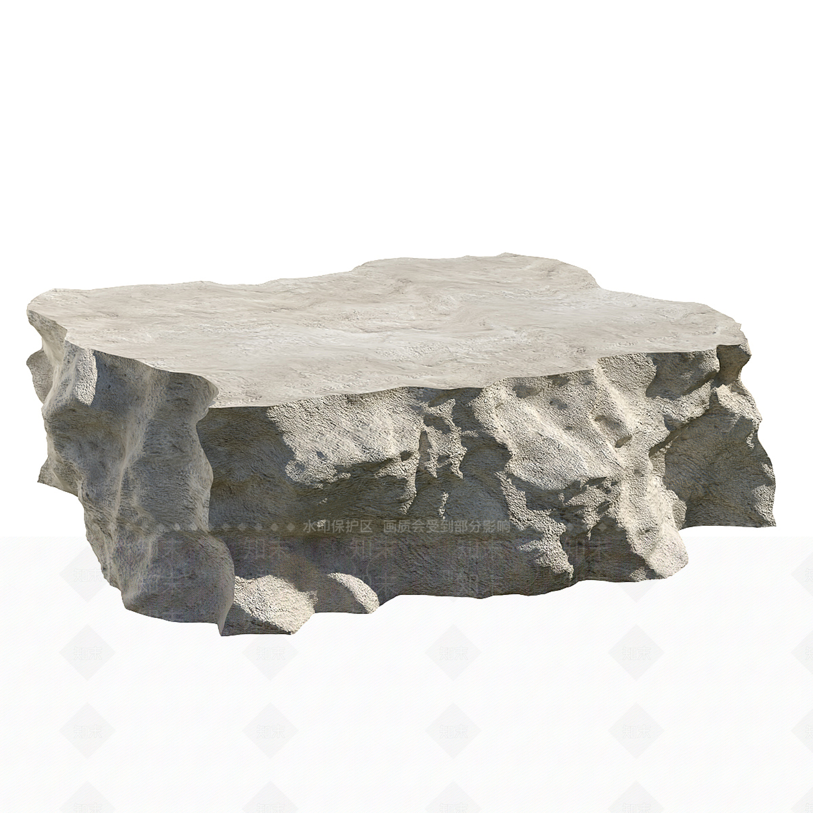 现代侘寂茶几3D模型下载【ID:1193656310】