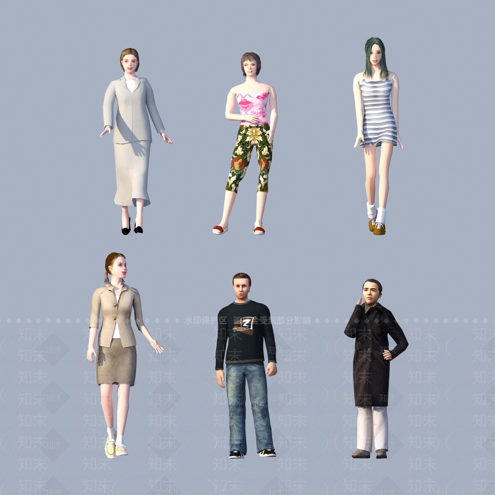 多人3D模型下载【ID:1193662297】