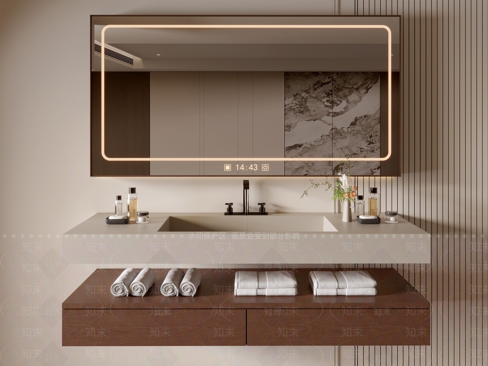 浴室柜3D模型下载【ID:1193662269】