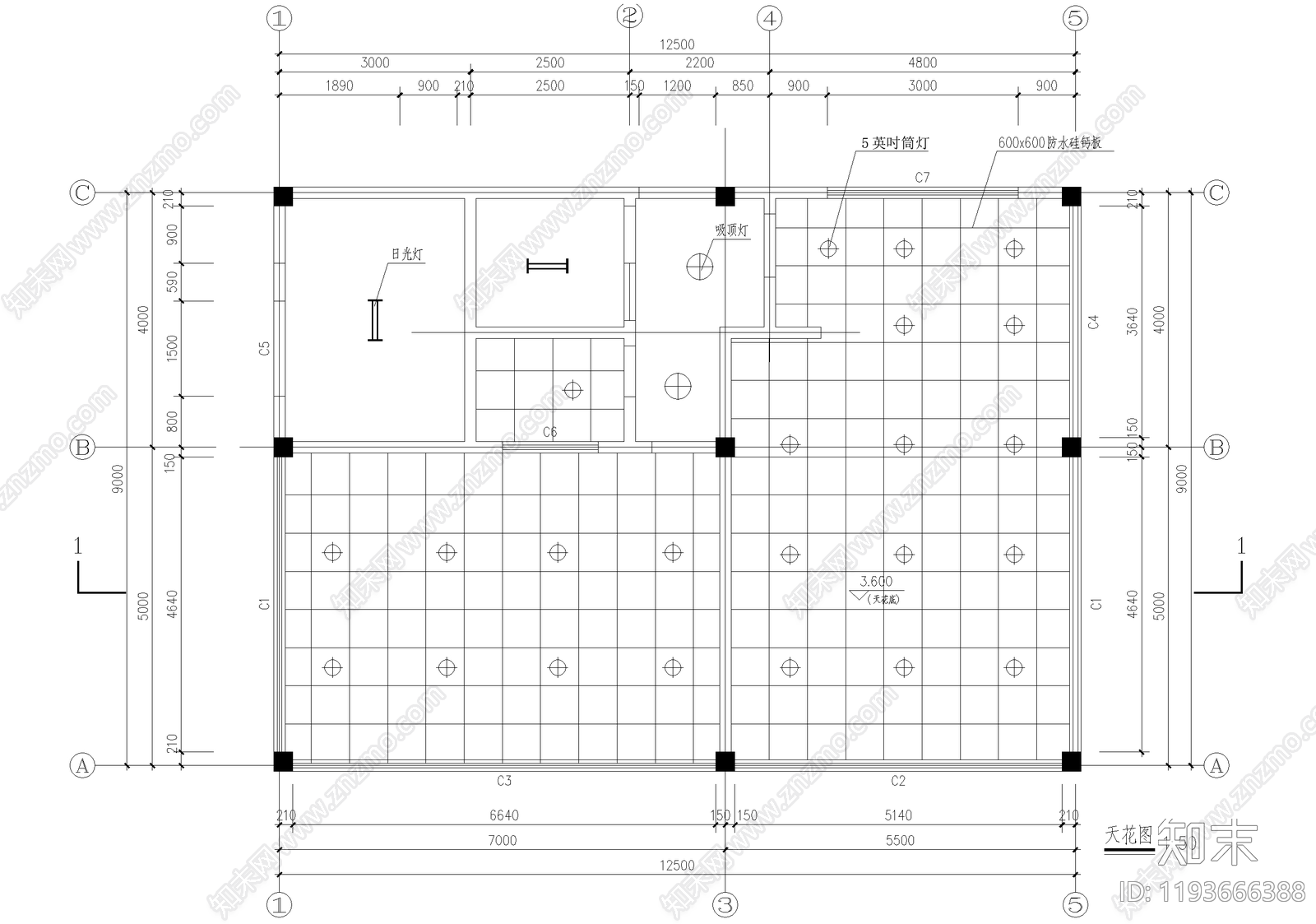 公厕cad施工图下载【ID:1193666388】