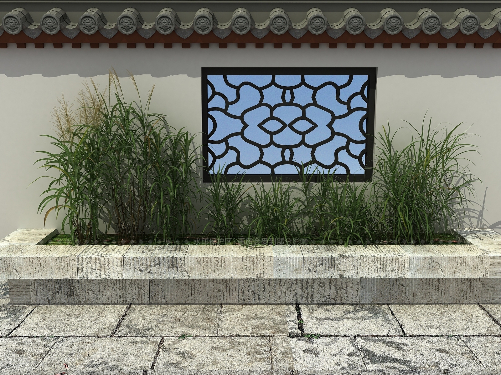 现代草本植物3D模型下载【ID:1193666804】