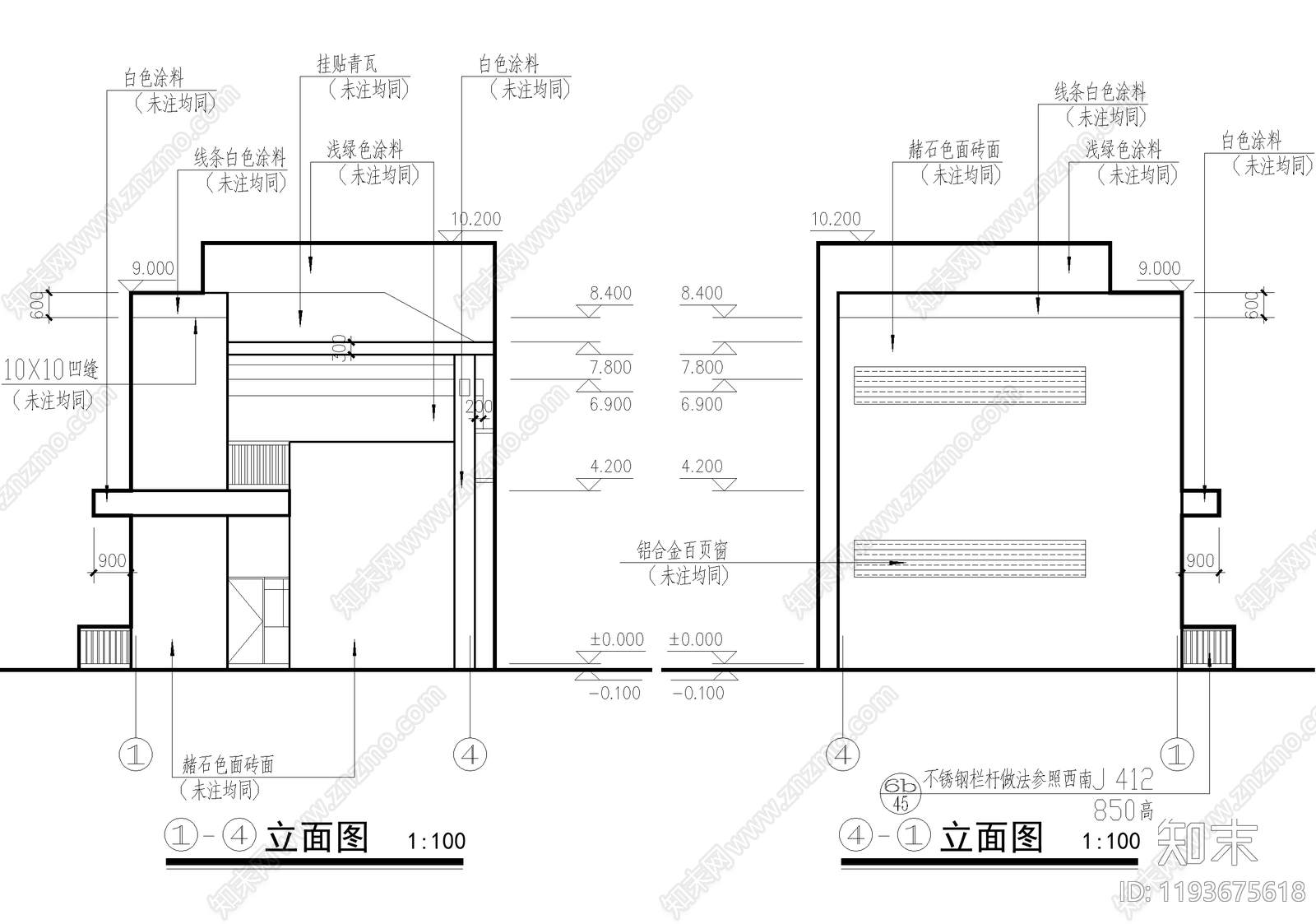 公厕cad施工图下载【ID:1193675618】