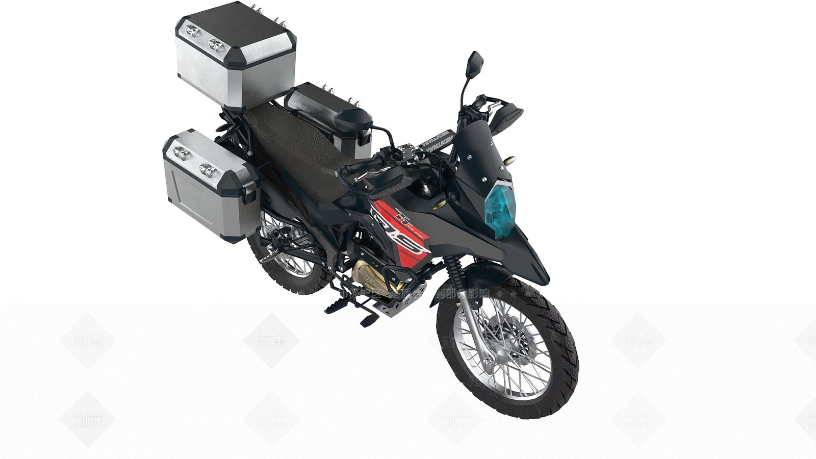 现代摩托车3D模型下载【ID:1193677761】