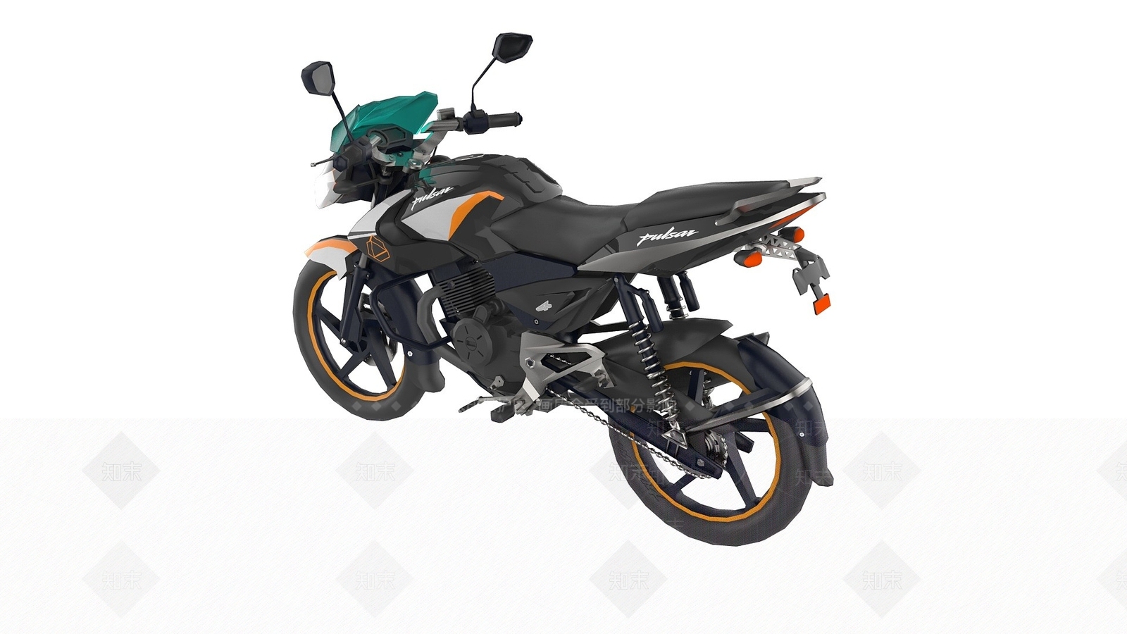 现代摩托车赛车3D模型下载【ID:1193677708】