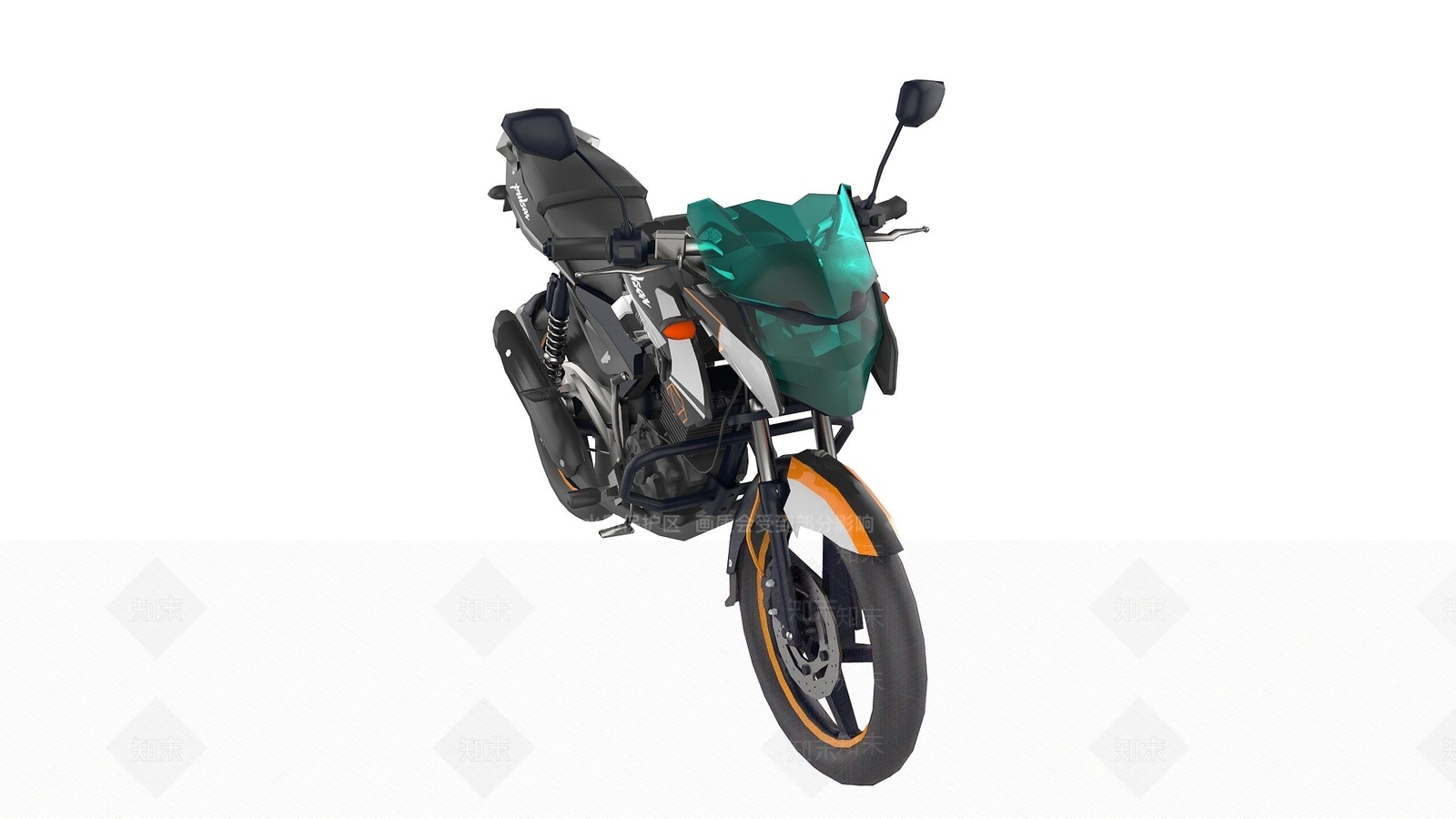 现代摩托车赛车3D模型下载【ID:1193677708】