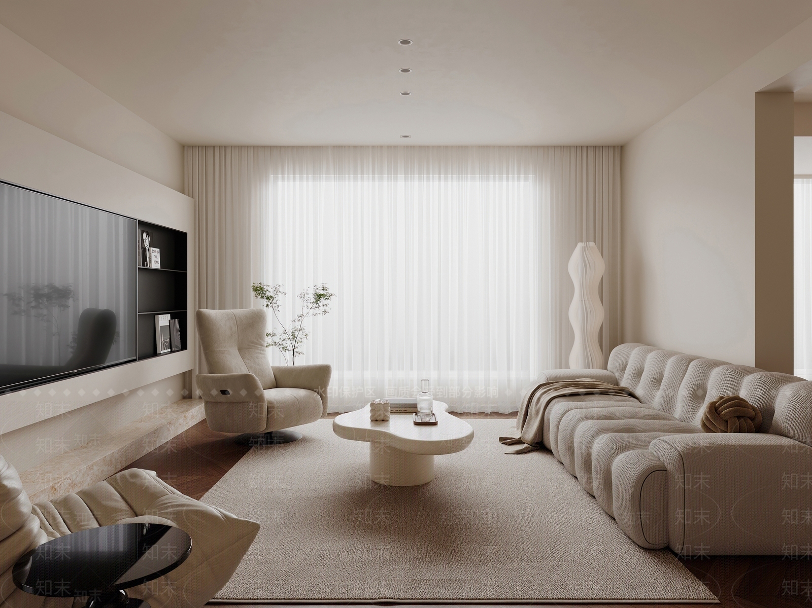展示储物柜书房3D模型下载【ID:1227533518】