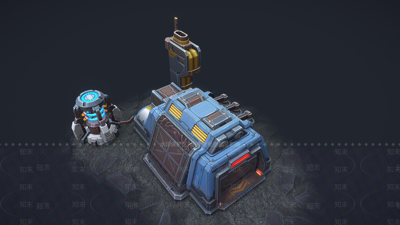 现代艺术风格建筑3D模型下载【ID:1193685169】